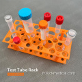 Rack de tube à essai en plastique